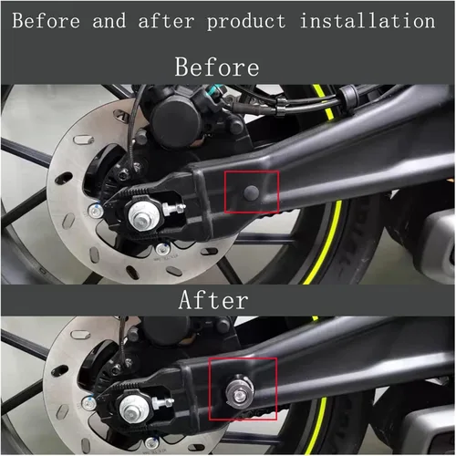 Vista 5 de Carretes de basculante de motor de 0.236 in tornillos deslizantes para Yamaha FZ6 FZ 6 FZ-6 1998 1999 2000 2001 2002 2003 2004 2005 2006 2007