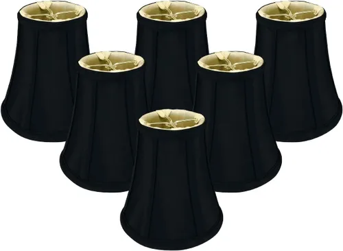 Vista 48 de Royal Designs, Inc. BSO-704FC-6AGL True Bell - Pantalla básica para lámpara con clip de llama, 3.5 x 6 x 6.25, dorado antiguo
