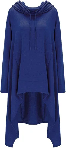 Vista 3 de Xuan2Xuan3 sudadera holgada con bolsillos canguro abrigo de vestir para mujer