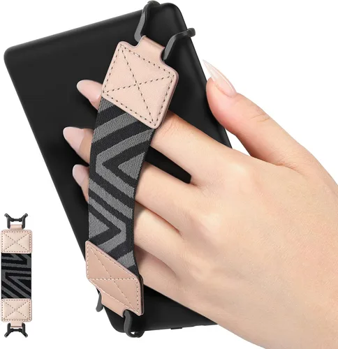 Vista 25 de MoKo Correa de mano de seguridad para tablet Kindle eReaderFire de 6 a 8 pulgadas, Kindle/Kobo/Voyaga/Lenovo/Sony E-Book Tablet, correa de mano