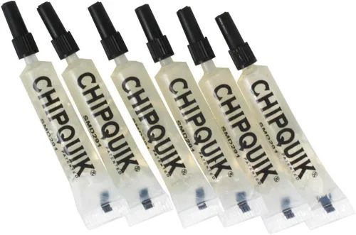 Vista 5 de Chip Quik SMD291 Tack Flux No-Clean (jeringa de 5cc/5g)