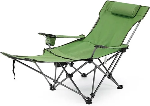 Vista 5 de Silla plegable Silla plegable reclinable para exteriores (naranja) (azul talla única)