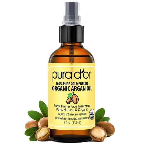 Vista 12 de PURA D'OR Suero avanzado para el cabello y el cuero cabelludo, para adelgazamiento del cabello con triple péptido de cobre, cafeína, mezcla