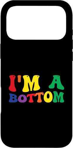 Vista 22 de Funny Gay Pride Rainbow Flag I'm A Bottom Case for iPhone 16