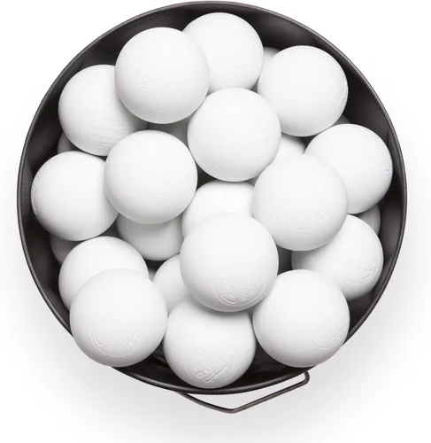 Vista 7 de Champion Sports Lacrosse Balls Bucket - 36 Count NCAA & NFHS Certified Regulation Training & Game Balls - Yellow