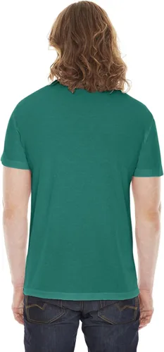 Vista 4 de American Apparel Camiseta de polialgodón con cuello redondo (BB401W), Asfalto