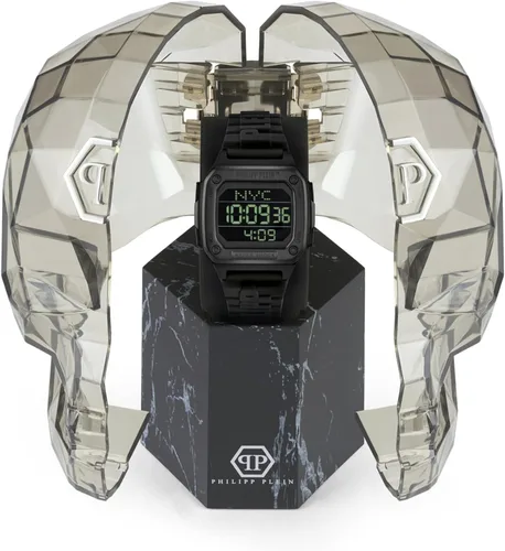Vista 4 de Philipp Plein Reloj con correa IP, color negro, 1.732in, Hyper $hock PWHAA0221, Negro -, Hyper $hock