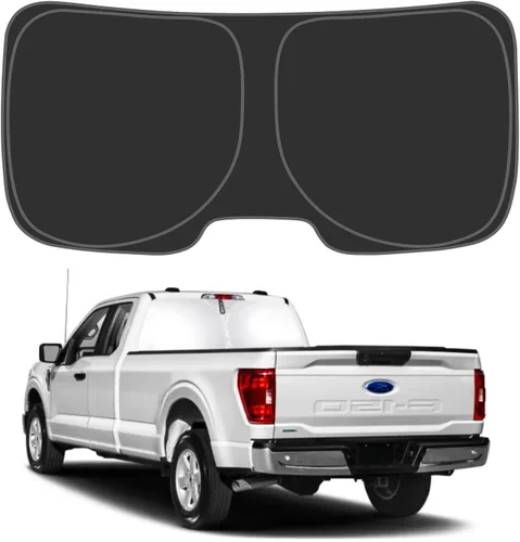 Vista 47 de D-Lumina - Parasol plegable para parabrisas para Chevy Silverado 1500 de 1999-2006, accesorios para camioneta de cabina extendida, parasol