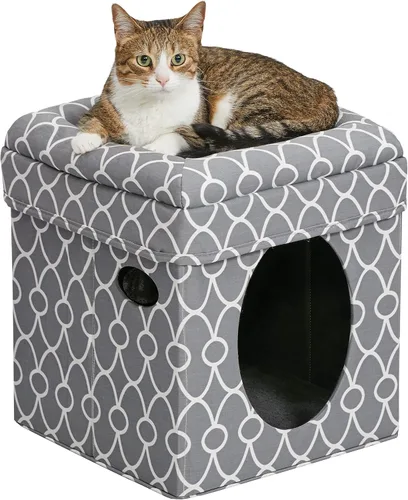Vista 4 de MidWest - Casa para gato curioso