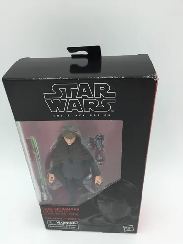 Vista 2 de Star Wars The Black Series - Figura de acción de Luke Skywalker (Jedi Knight) de 6 pulgadas