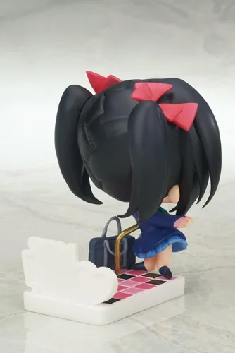 Vista 7 de Broccoli Love Live: Figura de Niko Yazawa con soporte para teléfono inteligente