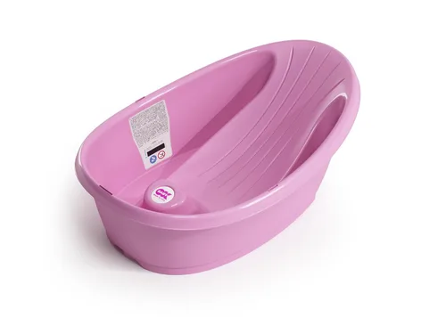 Vista 8 de OKBABY Splash - Baño para bebé, base antideslizante con termómetro digital de cristal líquido microencapsulado integrado, soporte de espalda en Gris