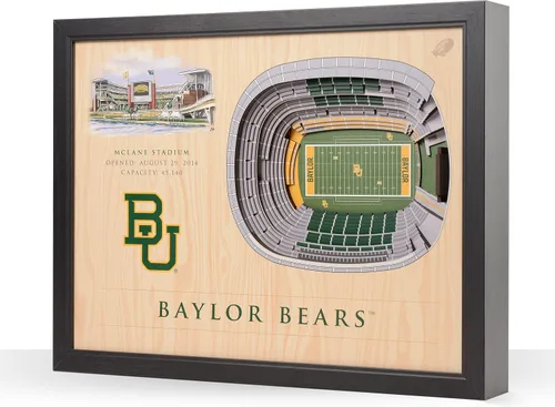Vista 41 de YouTheFan NCAA Arte de Pared StadiumView de 25 Capas