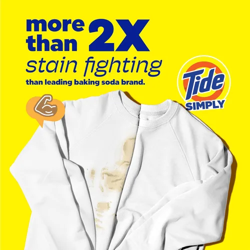 Vista 8 de Tide Simply All-In-One, detergente líquido para ropa sucia con aroma a flor de saúco, 89 cargas, 117 onzas líquidas