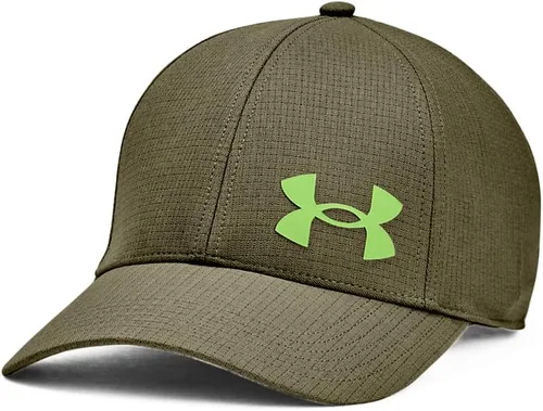 Vista 5 de Under Armour Iso-chill ArmourVent - Gorra de béisbol ajustable para hombre Negro (001)/tono gris