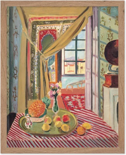 Vista 65 de Poster Master Póster Vintage de Henri Matisse – Impresión Retro de Fauvismo – Regalo para Artista, Inauguración de Casa – La Ventana, Maceta
