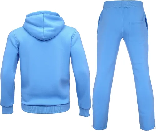 Vista 2 de Conjunto deportivo de 2 piezas para hombre, traje deportivo casual