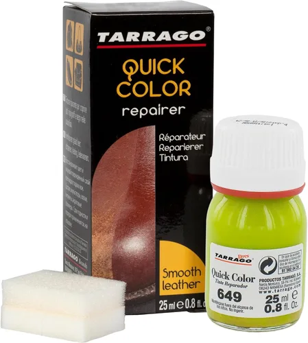 Vista 24 de Tarrago Quick Color Leather Repair - Tinte para zapatos, botas y bolsos, Multicolor Azul Caribe #644