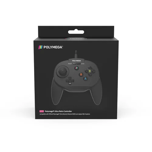 Vista 4 de Polymega® Ultra Retro Controller (RC05) - Wired Connection For N64 Style Controller Ports