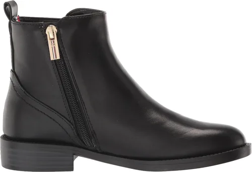 Vista 6 de Tommy Hilfiger Rezin2 - Botas de moda para mujer, Oro