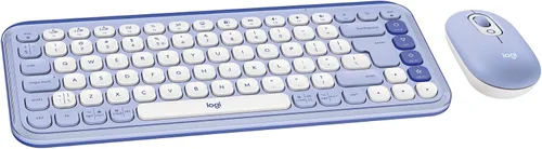 Vista 18 de Logitech POP ICON Keys Teclado Bluetooth inalámbrico, escritura cómoda, teclas programables, fácil de cambiar entre hasta 3 dispositivos