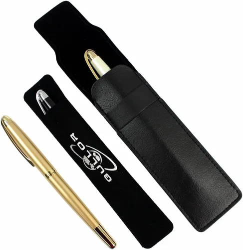 Vista 4 de Gullor 3 piezas en set 606 pluma estilográfica con cartuchos en 3 colores con estuche para pluma