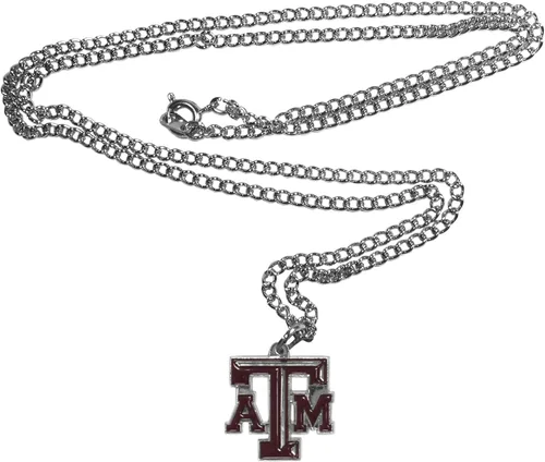 Vista 3 de Siskiyou Sports NCAA - Collar de cadena con dije pequeño, 20 pulgadas