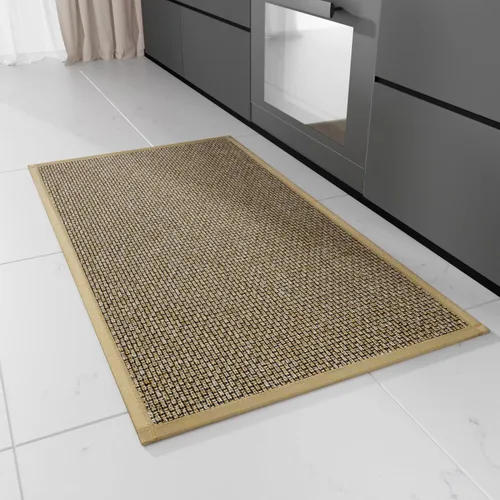 Vista 27 de Hargiis Alfombra de cocina de goma antideslizante, lavable, absorbente para piso, lavable a máquina, para frente del fregadero, puerta, lavandería
