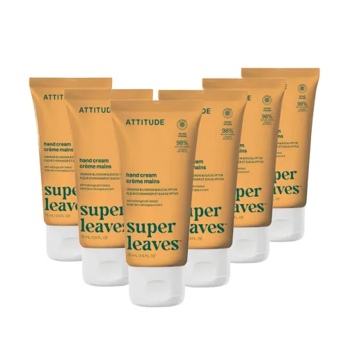 Vista 10 de ATTITUDE Crema de manos, verificada por EWG, a base de plantas y minerales, productos veganos para el cuidado personal, aroma Earl Grey y pepino