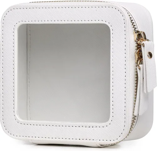 Vista 48 de Bolsa de maquillaje transparente (negro L)