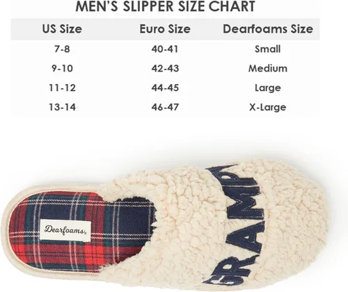 Vista 5 de Dearfoams Men's Grampy Bear Slipper