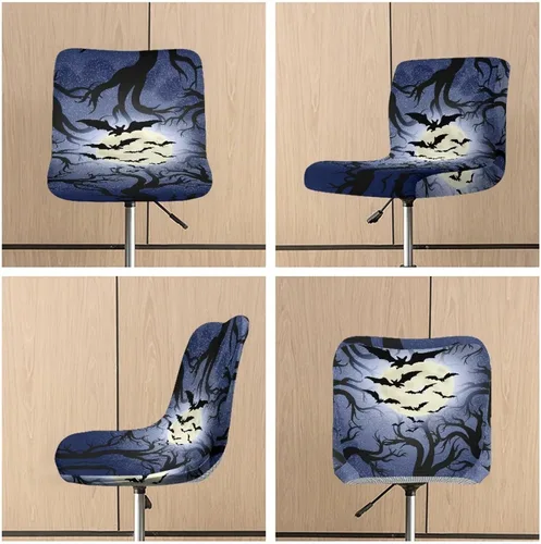 Vista 224 de American Eagle - Juego de 2 fundas para taburetes de bar para sillas de comedor, impermeables, antideslizantes, tamaño universal