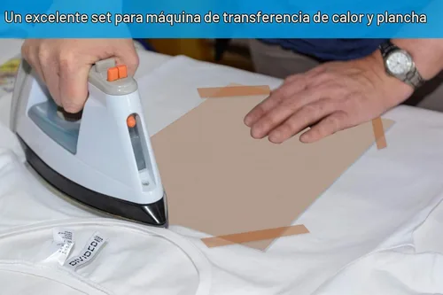 Vista 2 de selizo Cinta de calor de alta temperatura y hoja de teflón para prensa de calor de vinilo, sublimación resistente al calor