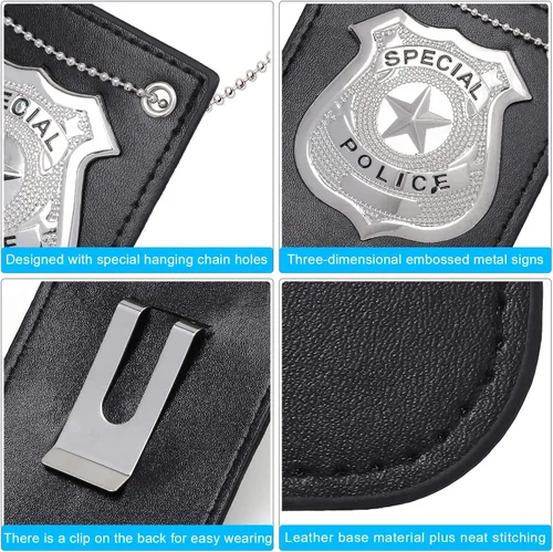 Vista 6 de Beelittle - Juego de gafas de sol con diseño de gorro de policía