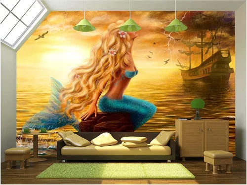 Vista 24 de Empapelado autoadhesivo grande Wall26, series mural de pared, WMR-WP-X-D838-66x24x4