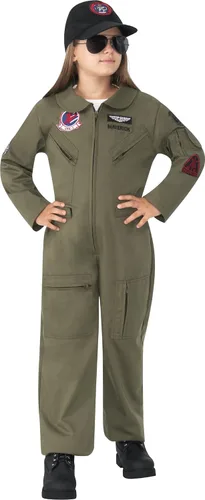 Vista 5 de Rubies Top Gun: Maverick Costume for Kids, Boys Costume