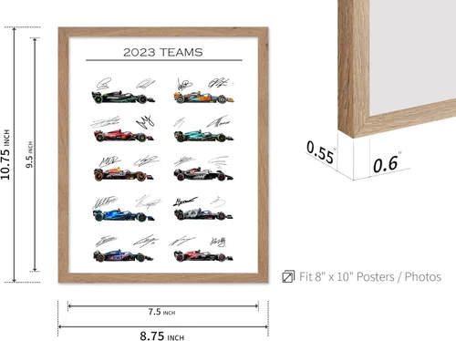 Vista 3 de Poster Master Póster de carreras de autos 2023, impresión de autos de carreras, arte de carreras de autos deportivos, regalo para hombres, mujeres