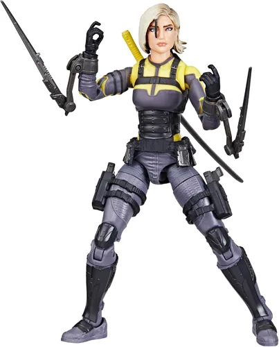 Vista 10 de G.I. Joe Classified Series Agent Helix, figura de acción coleccionable, 104, figuras de acción de 6 pulgadas para niños y niñas, con 8 piezas