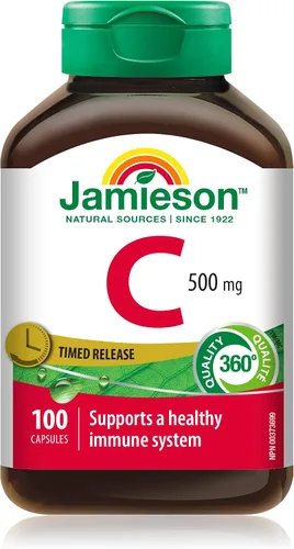 Vista 5 de Jamieson Vitamina C 1,000 mg de liberación cronometrada