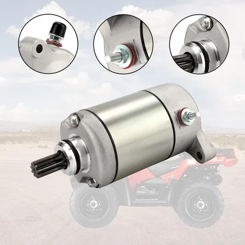 Vista 4 de KARSEE Motor de Arranque 3084981 Reemplazo para Sportsman 335 400 450 500, Ranger 425 400 500 2x4 4x4 6x6, Scrambler 500, Magnum 325 330 425 500