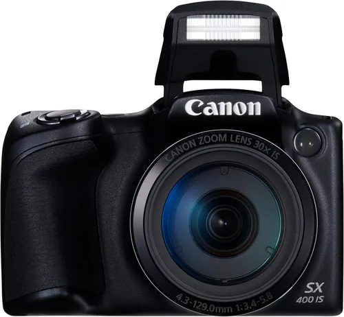 Vista 4 de Canon PowerShot SX400IS (BK) [Versión internacional, sin garantía]