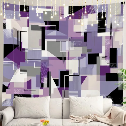Vista 22 de Shrahala Peaceful Retreat Charming Abode Tapestry, Verdant Landscape Water Wall Hanging Hd Print Polyester Backdrop For Dorm Room Bedroom 30 X 40 In