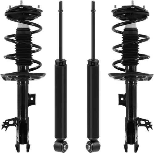 Vista 49 de Detroit Axle - Kit de amortiguadores de 4 puntales para Ford Escape 14-19, 2 puntales delanteros con resorte helicoidal 2 amortiguadores traseros