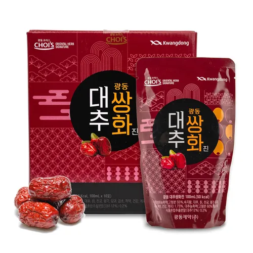 Vista 9 de KWANGDONG Ssang Hwa Jin (Jengibre) - Té herbal coreano tradicional de jengibre, apoya el bienestar general, la energía y la vitalidad, 10 sobres