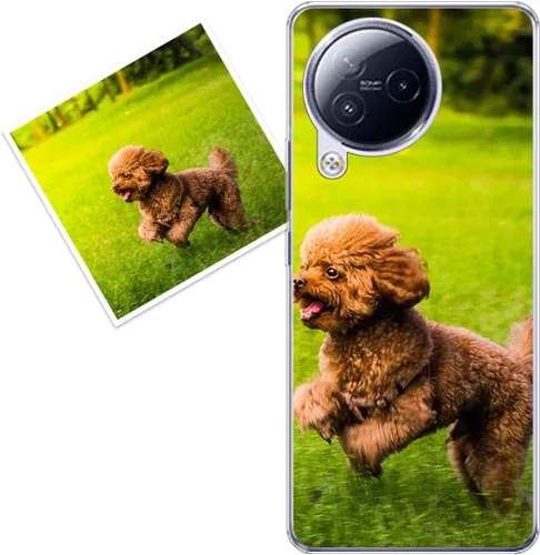 Vista 220 de Funda personalizada compatible con Oppo A1 Pro, fundas de teléfono personalizadas con imagen de foto, imagen de texto, cubierta transparente