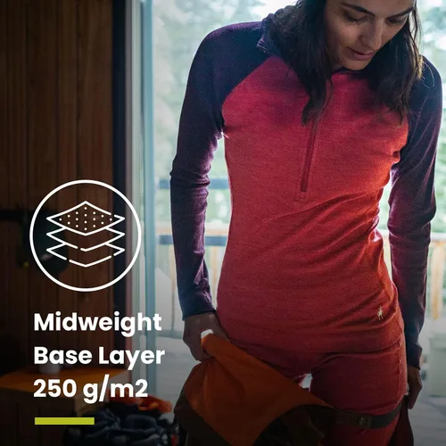 Vista 5 de Smartwool Sudadera con capucha Merino 250 para mujer con base de tinte vegetal 100 lana merino XS