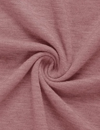 Vista 5 de MIROL Camisetas de media manga para mujer, cuello en V, de gran tamaño, sueltas, casuales, básicas, de color liso