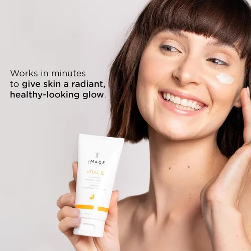 Vista 3 de Imagen mascarilla facial hidratante de vitamina C de 2 onzas