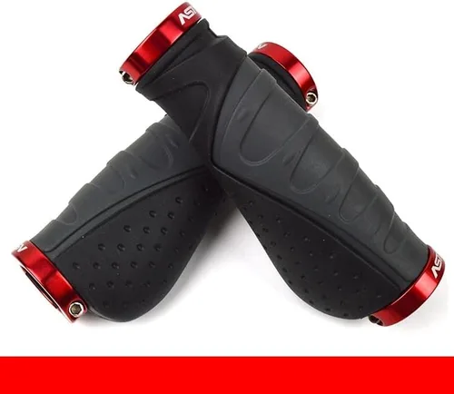 Vista 9 de Manillar de bicicleta Grips Riding Vice Handle Aleación de aluminio Vice Manillar Equipos Mountain Bike Manillar Accesorios de bicicleta