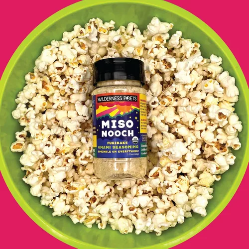 Vista 7 de Wilderness Poets, Miso Nooch - Condimento orgánico 100% seco de garbanzos Miso Umami - Espolvorea sobre todo. Orgánico, vegano, sin soja, rico